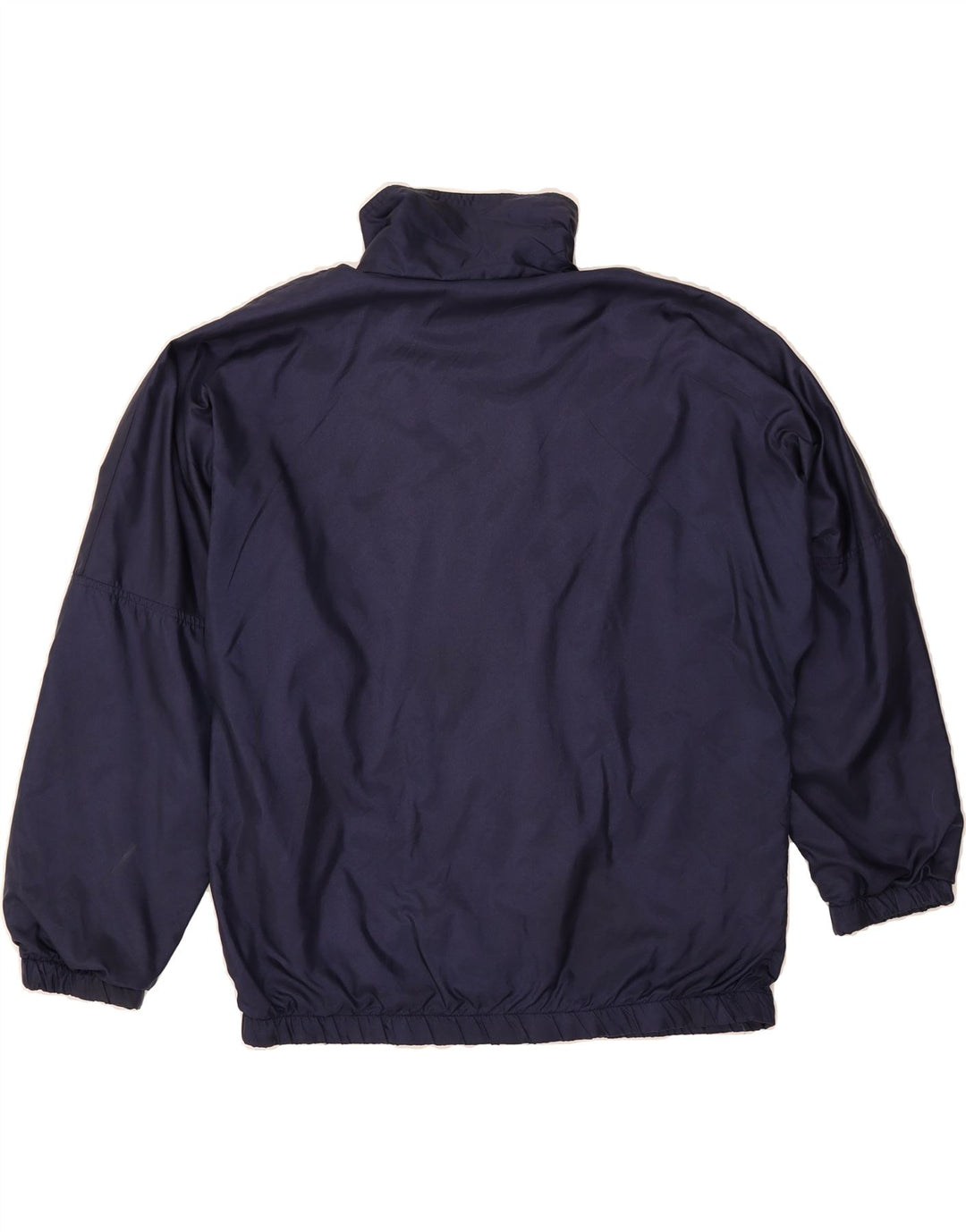 LEOPARD Mens Tracksuit Top Jacket Large Navy Blue Colourblock Polyester Vintage Leopard and Second-Hand Leopard from Messina Hembry 