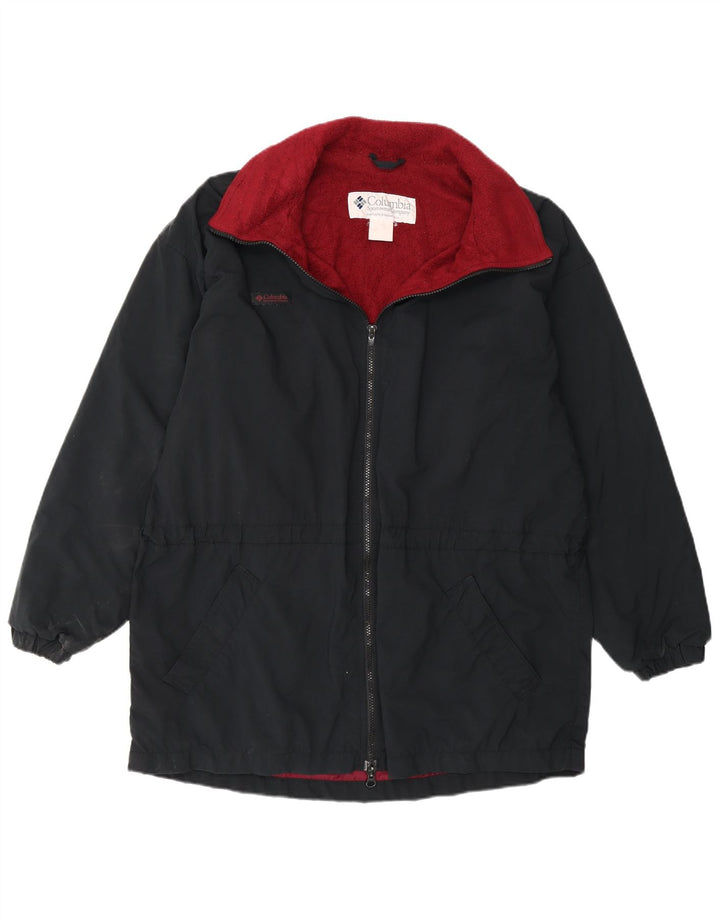 Columbia Mens Windbreaker Jacket UK 38 Medium Black Nylon