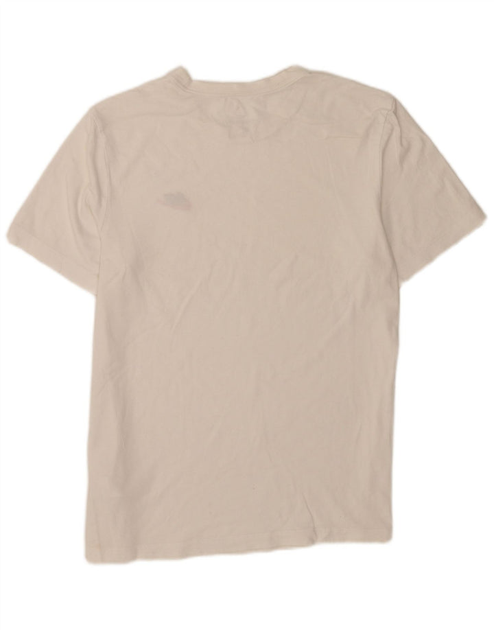 Nike Mens T-Shirt Top Medium White Cotton