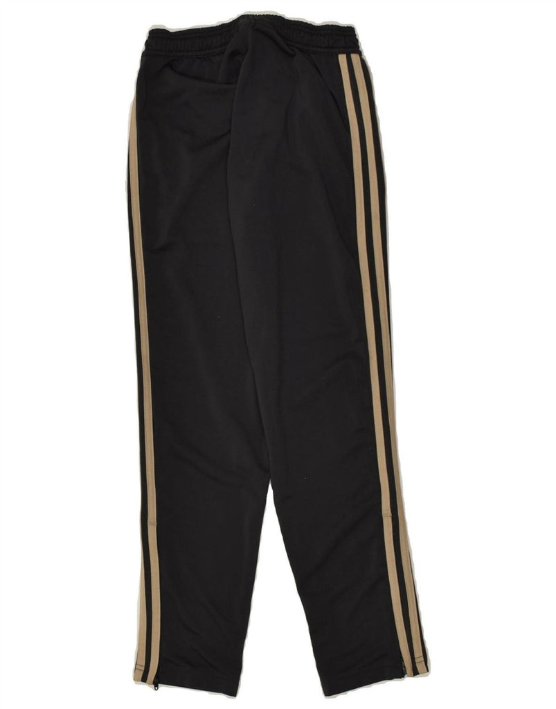 ADIDAS Boys Tracksuit Trousers 9-10 Years Black Polyester | Vintage Adidas | Thrift | Second-Hand Adidas | Used Clothing | Messina Hembry 