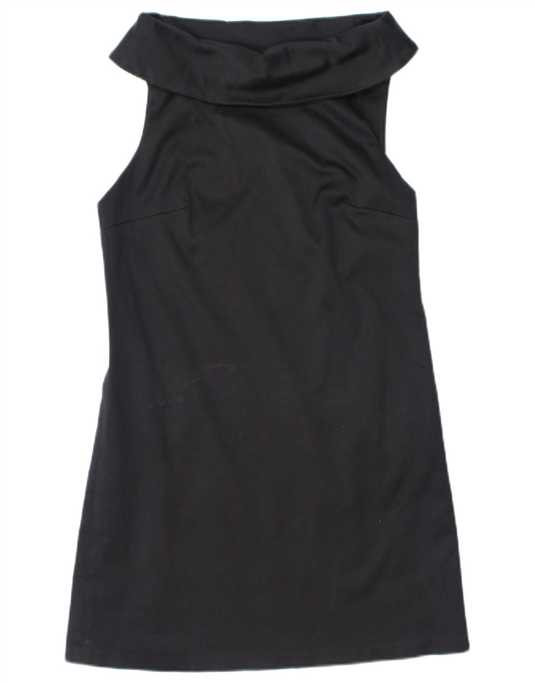 MILLY Womens Sleeveless Off Shoulder Dress US 4 Small Black Cotton