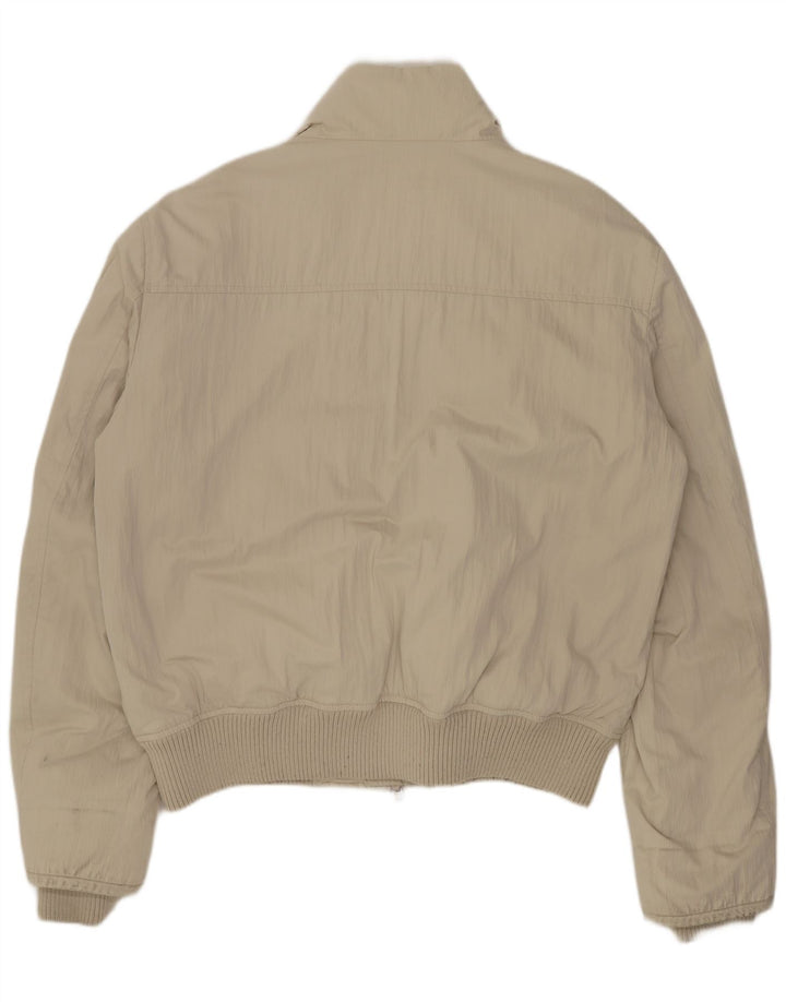 Kappa Mens Padded Jacket UK 42 XL Beige Polyester