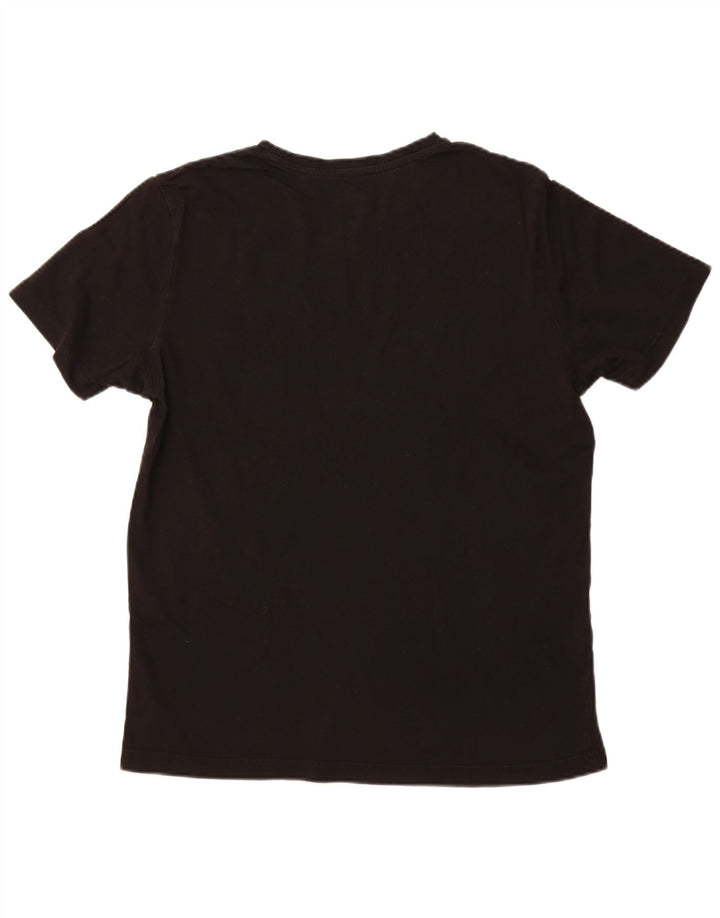 PUMA Mens Graphic T-Shirt Top Large Black Cotton