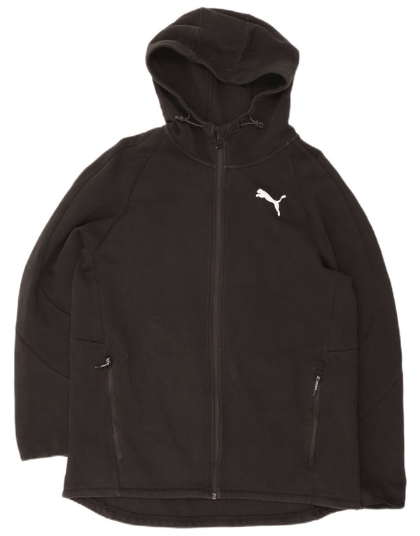 Puma Womens Zip Hoodie Sweater UK 18 XL Black