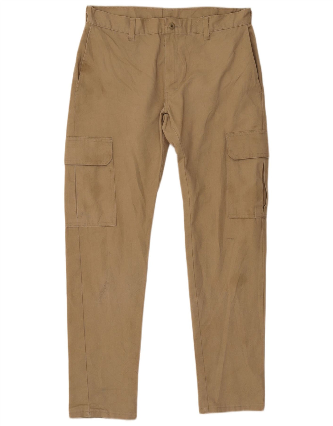 Dickies Mens Slim Cargo Trousers W32 L30 Beige