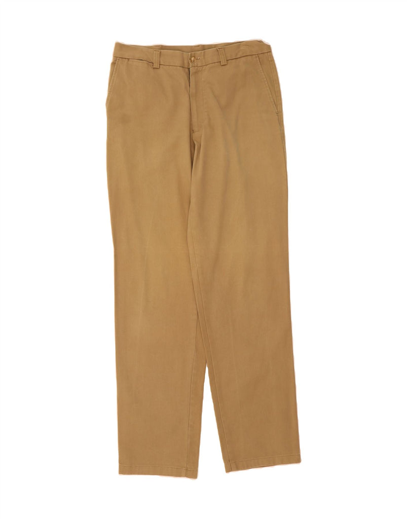 VALENTINO Mens Straight Chino Trousers IT 50 Large W32 L35 Beige Cotton Vintage Valentino and Second-Hand Valentino from Messina Hembry 