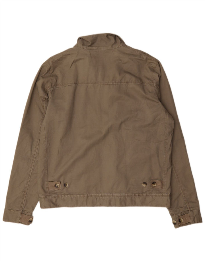 Marks & Spencer Mens Bomber Jacket UK 38 Medium Beige