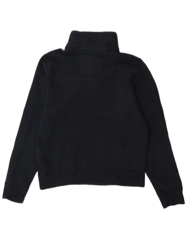 Abercrombie & Fitch Mens Muscle Graphic Sweatshirt Jumper XL Navy Blue