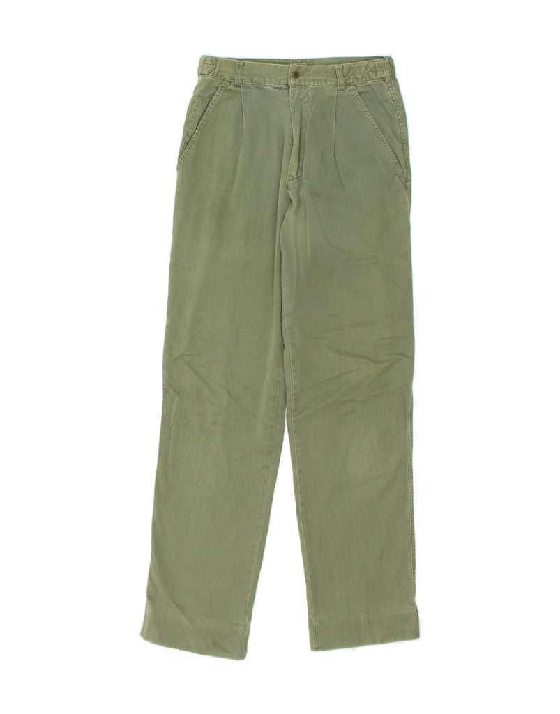 HENRY COTTONS Mens Pegged Casual Trousers IT 48 Medium W28 L33  Green | Vintage Henry Cottons | Thrift | Second-Hand Henry Cottons | Used Clothing | Messina Hembry 