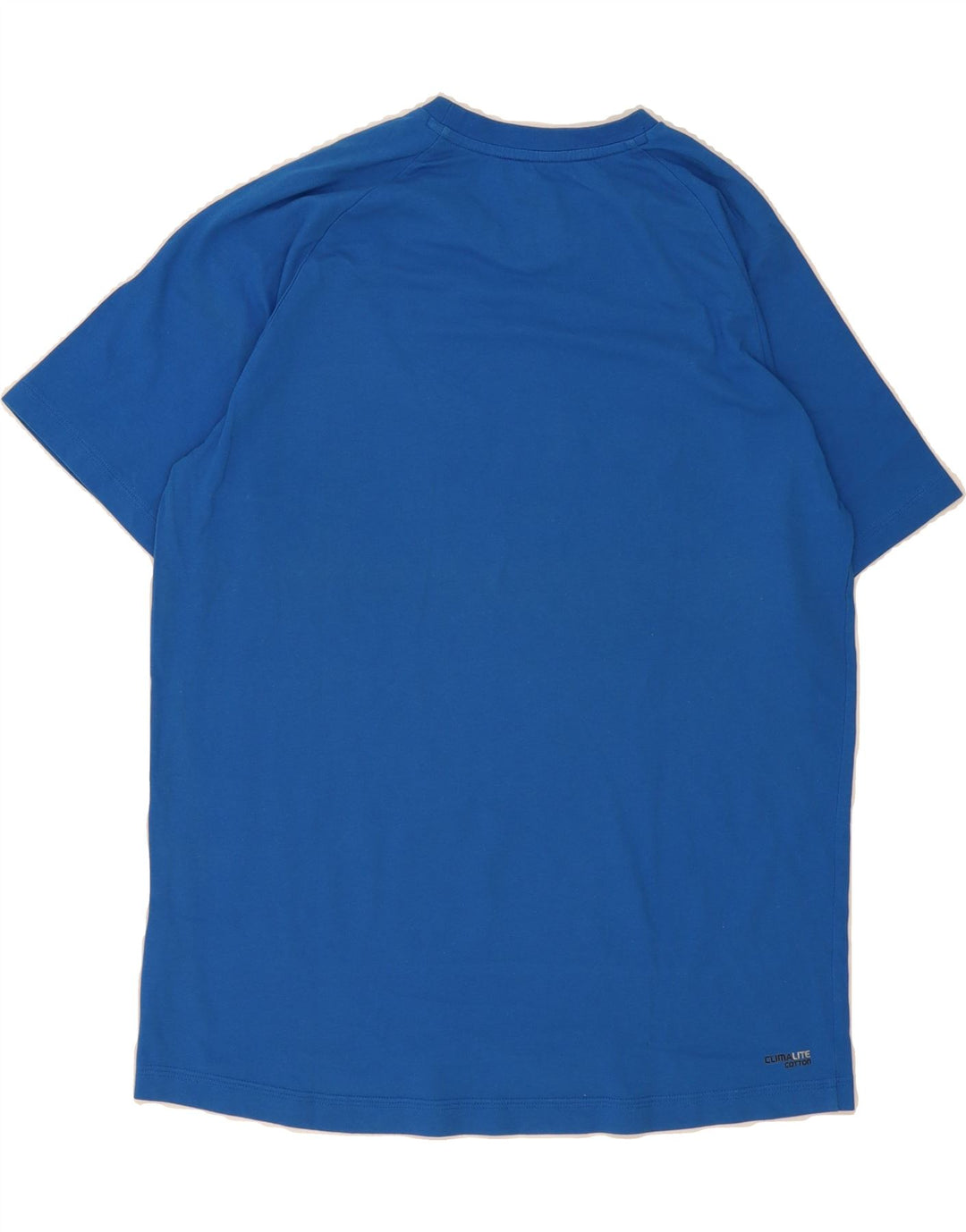 ADIDAS Mens T-Shirt Top Large Blue Cotton Vintage Adidas and Second-Hand Adidas from Messina Hembry 