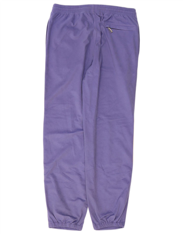 Bailo Mens Tracksuit Trousers Joggers Large  Purple Colourblock Polyester