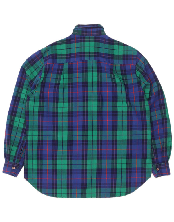 Gabri elle La Camicia Womens Flannel Shirt UK 16 Large Multicoloured Check