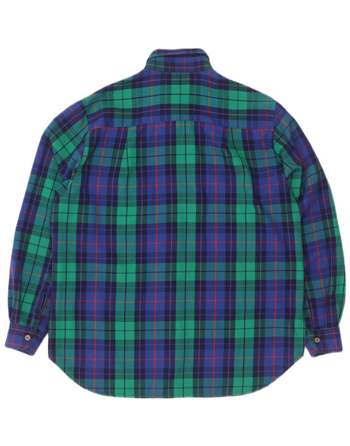 Gabri elle La Camicia Womens Flannel Shirt UK 16 Large Multicoloured Check