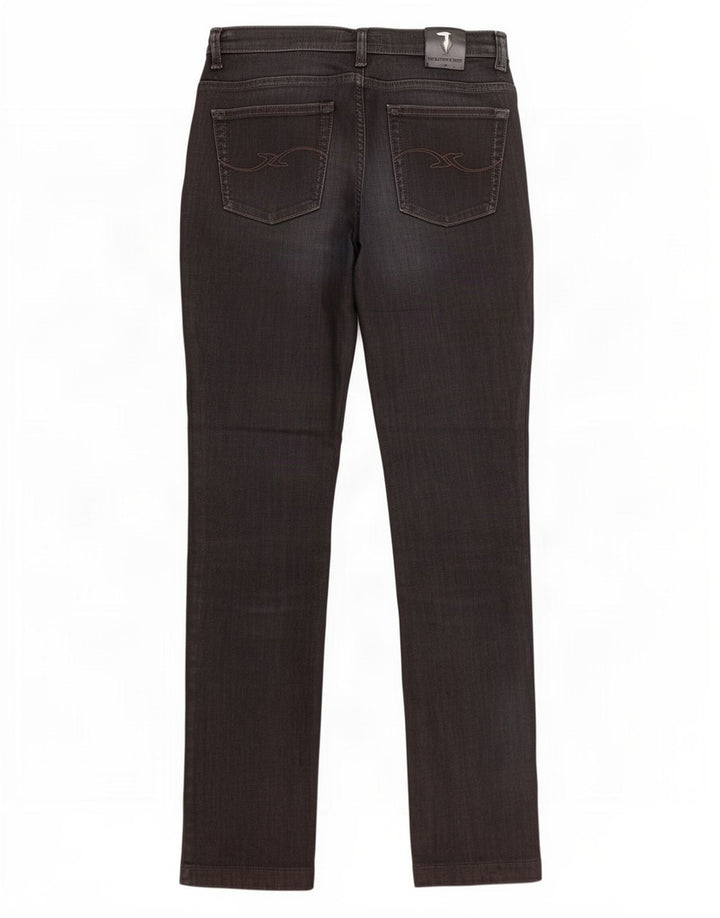 Trussardi Womens Straight Jeans W28 L28 Black