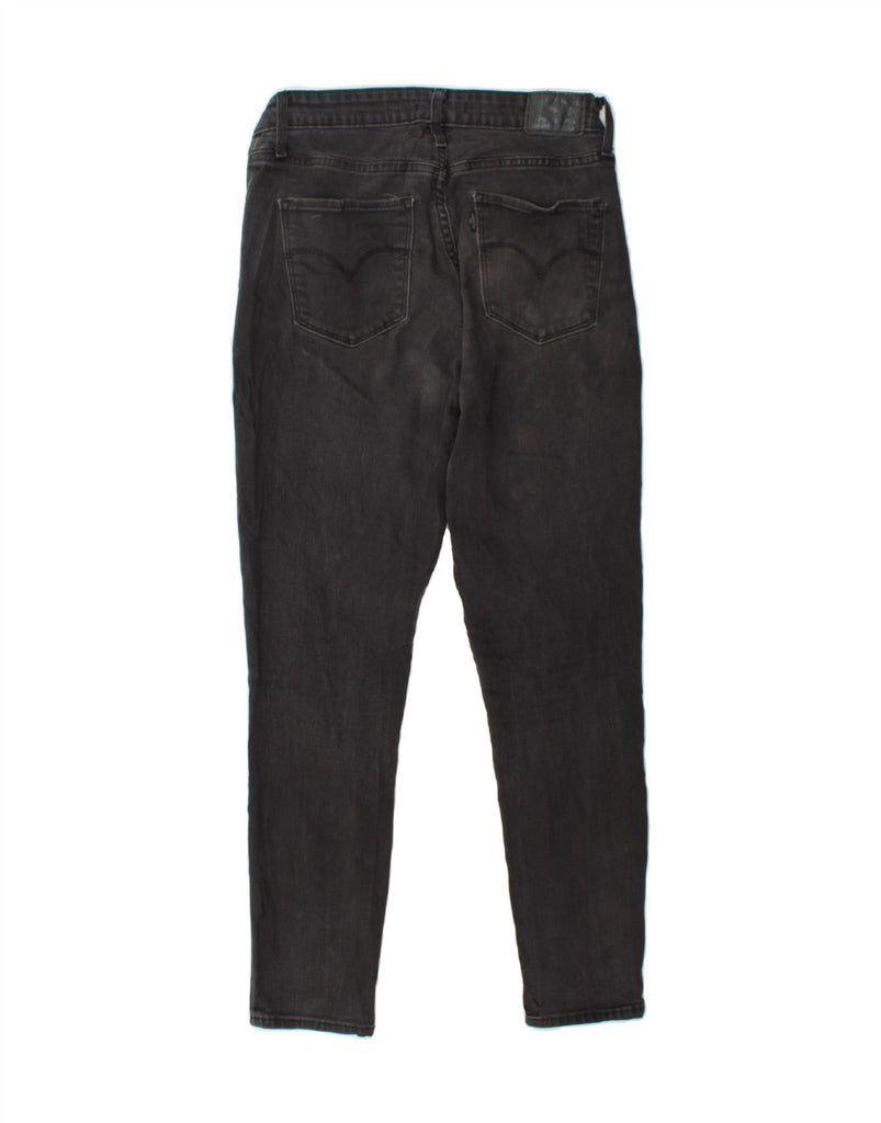 LEVI'S Womens 721 High Rise Skinny Jeans W30 L29 Black Cotton Vintage Levi's and Second-Hand Levi's from Messina Hembry 