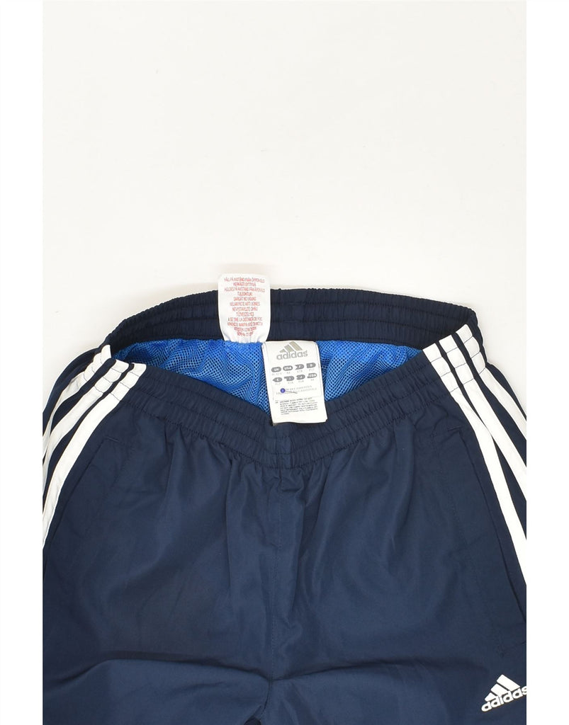 ADIDAS Boys Tracksuit Trousers 11-12 Years  Navy Blue Polyester | Vintage Adidas | Thrift | Second-Hand Adidas | Used Clothing | Messina Hembry 