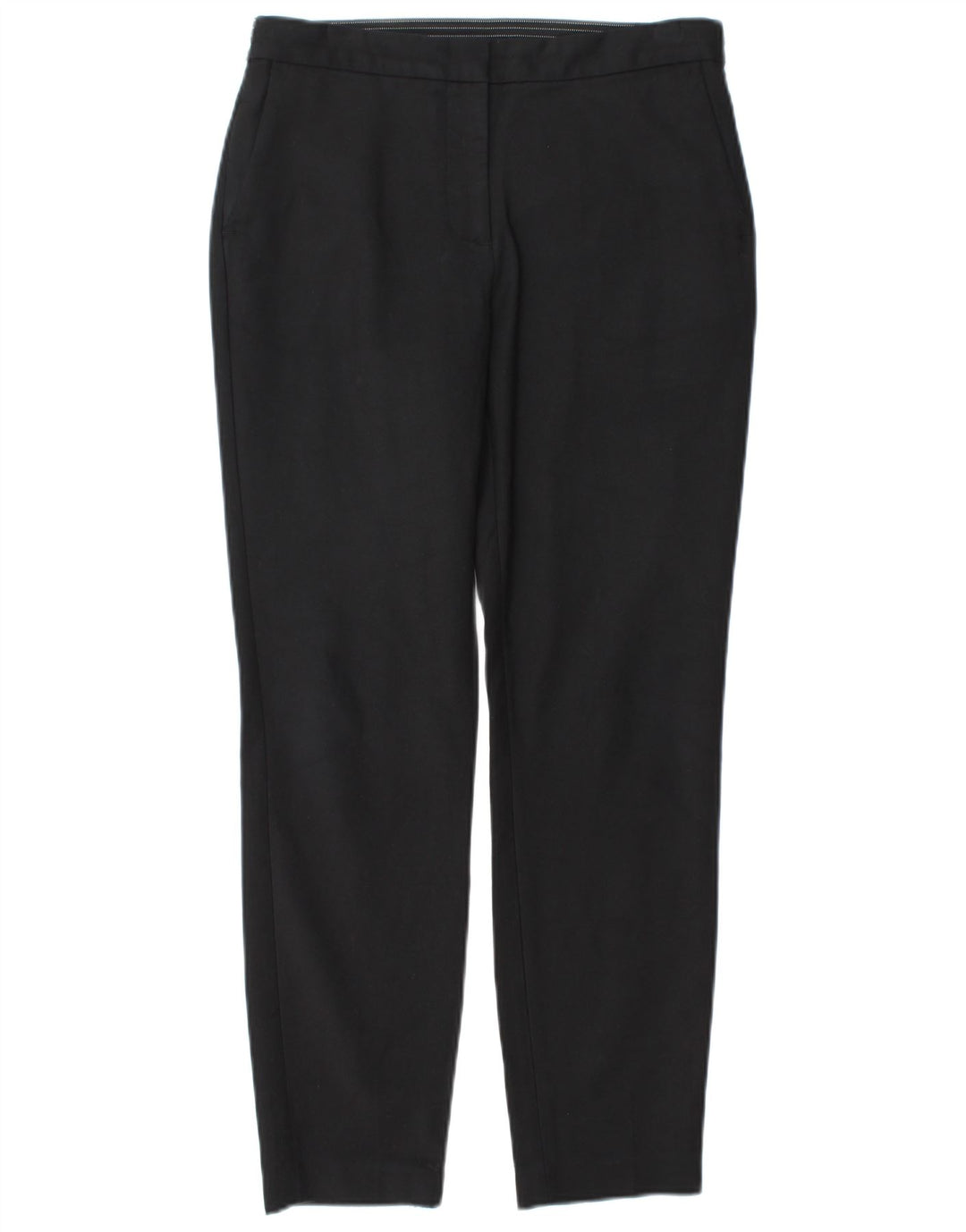 Zara Womens Slim Chino Trousers Medium W29 L28 Black Cotton