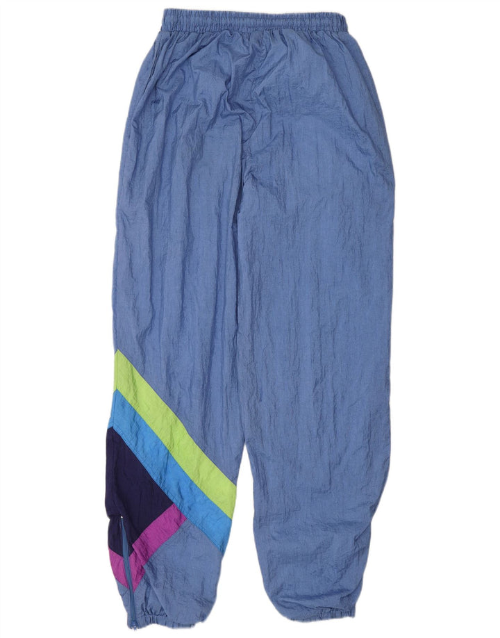 Puma Mens Tracksuit Trousers Joggers Medium  Blue Colourblock Polyamide