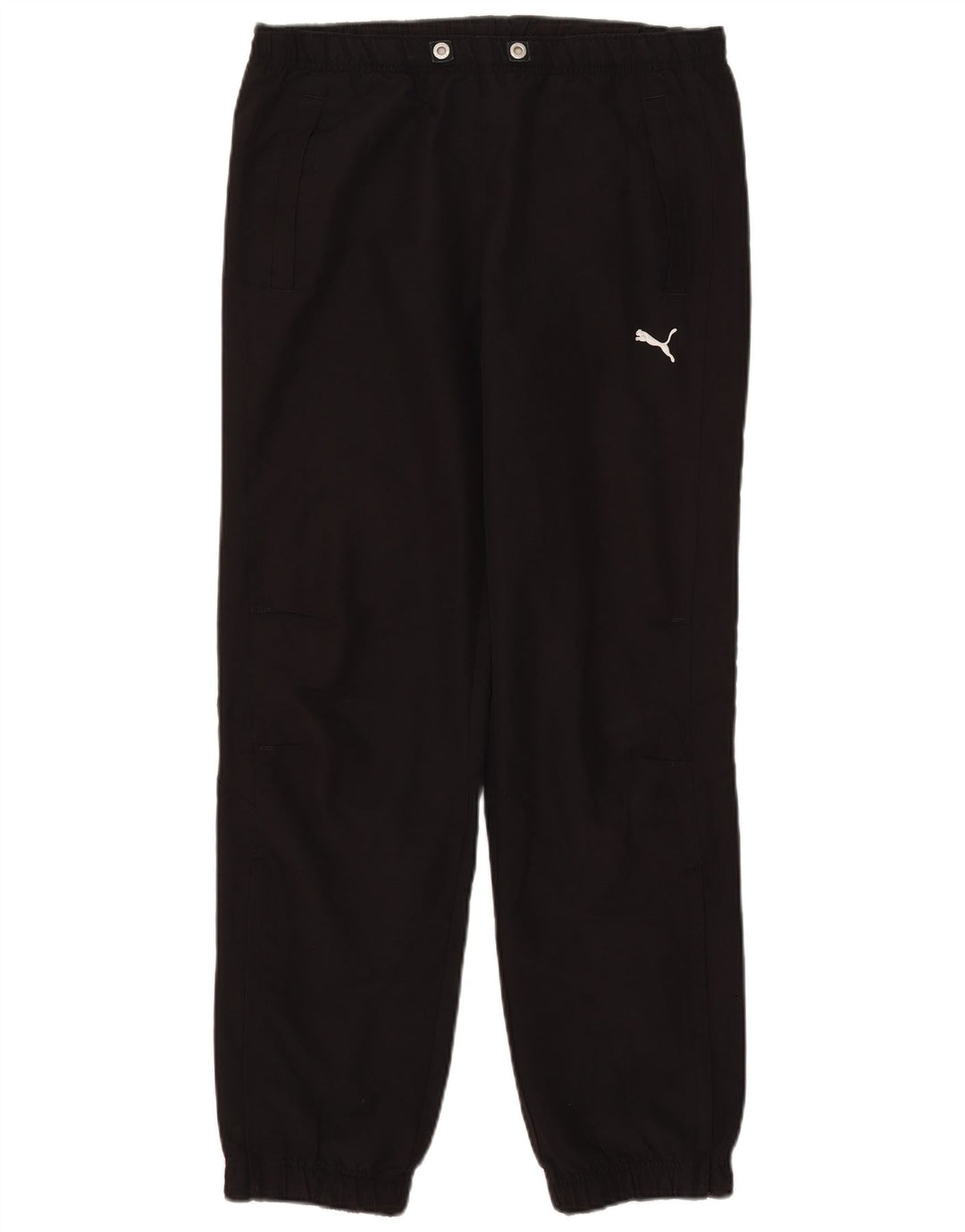 Puma Mens Tracksuit Trousers Joggers Small Black Polyester