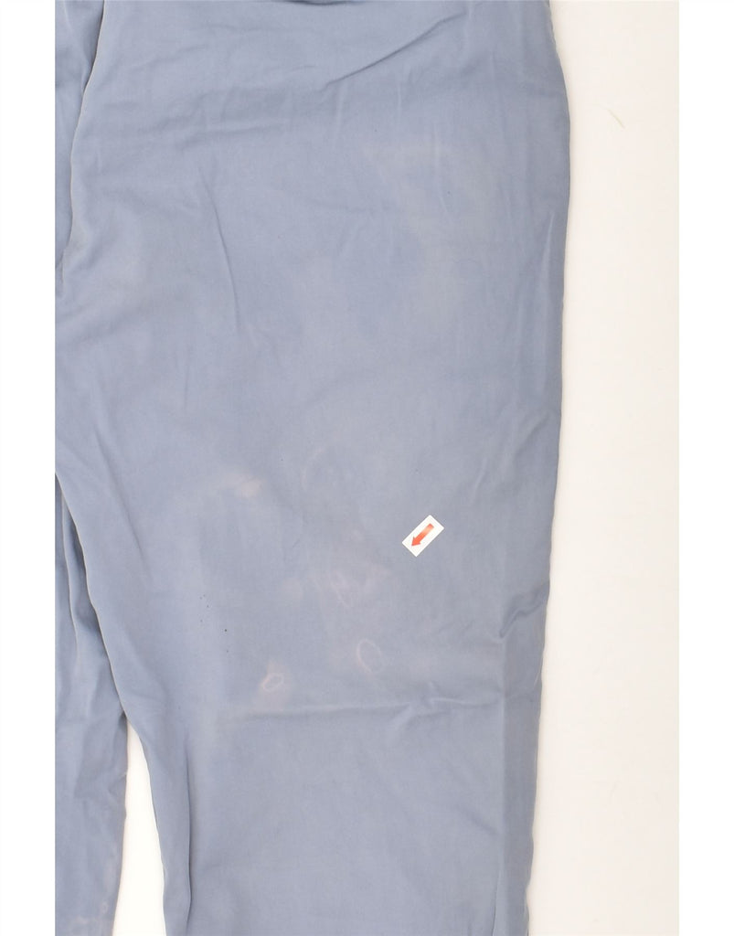 BENETTON Womens Slim Chino Trousers UK 12 Medium W34 L26 Blue Cotton | Vintage Benetton | Thrift | Second-Hand Benetton | Used Clothing | Messina Hembry 