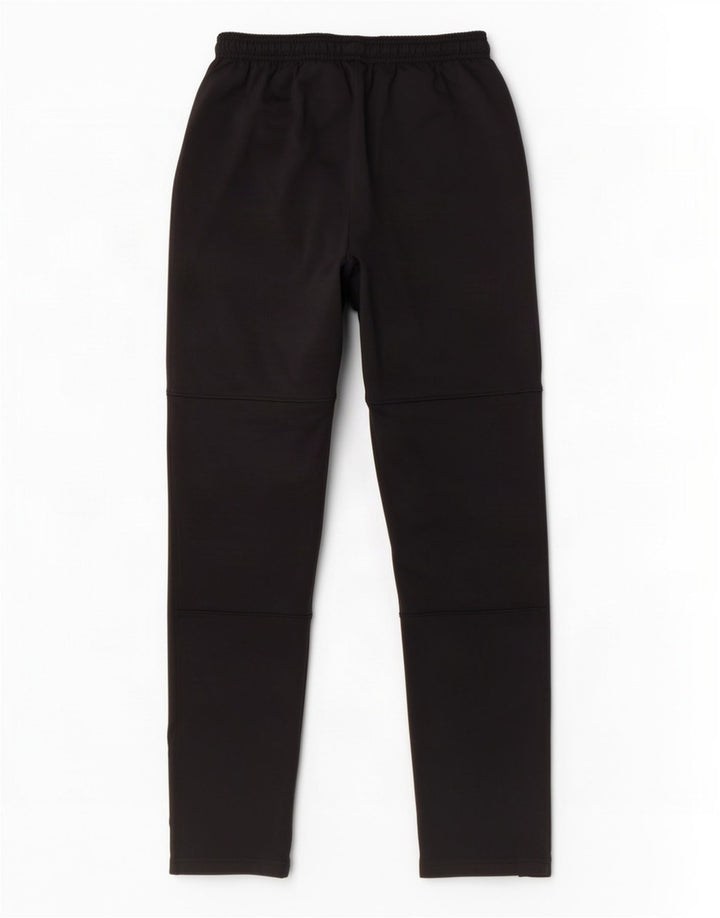 Under Armour Mens Fitted Tracksuit Trousers Medium Black Polyester