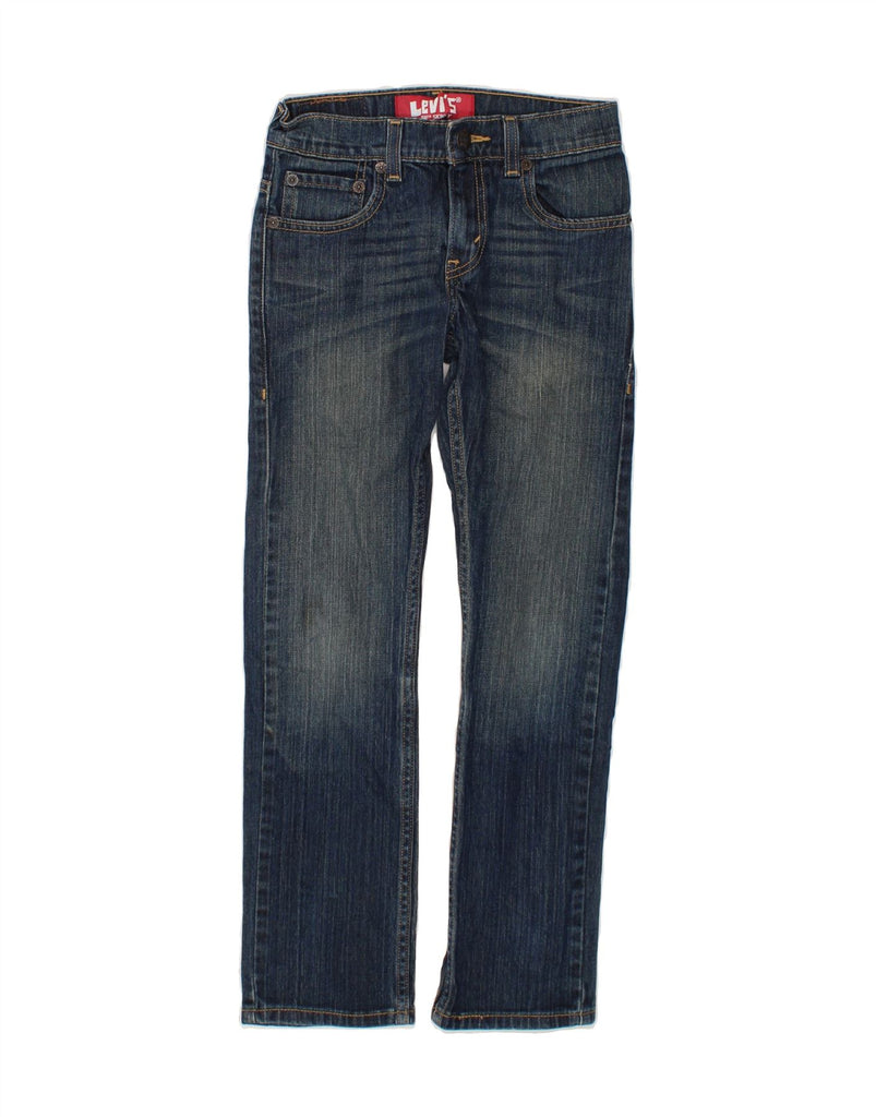 LEVI'S Boys 511 Skinny Jeans 9-10 Years W24 L26 Blue Cotton Vintage Levi's and Second-Hand Levi's from Messina Hembry 