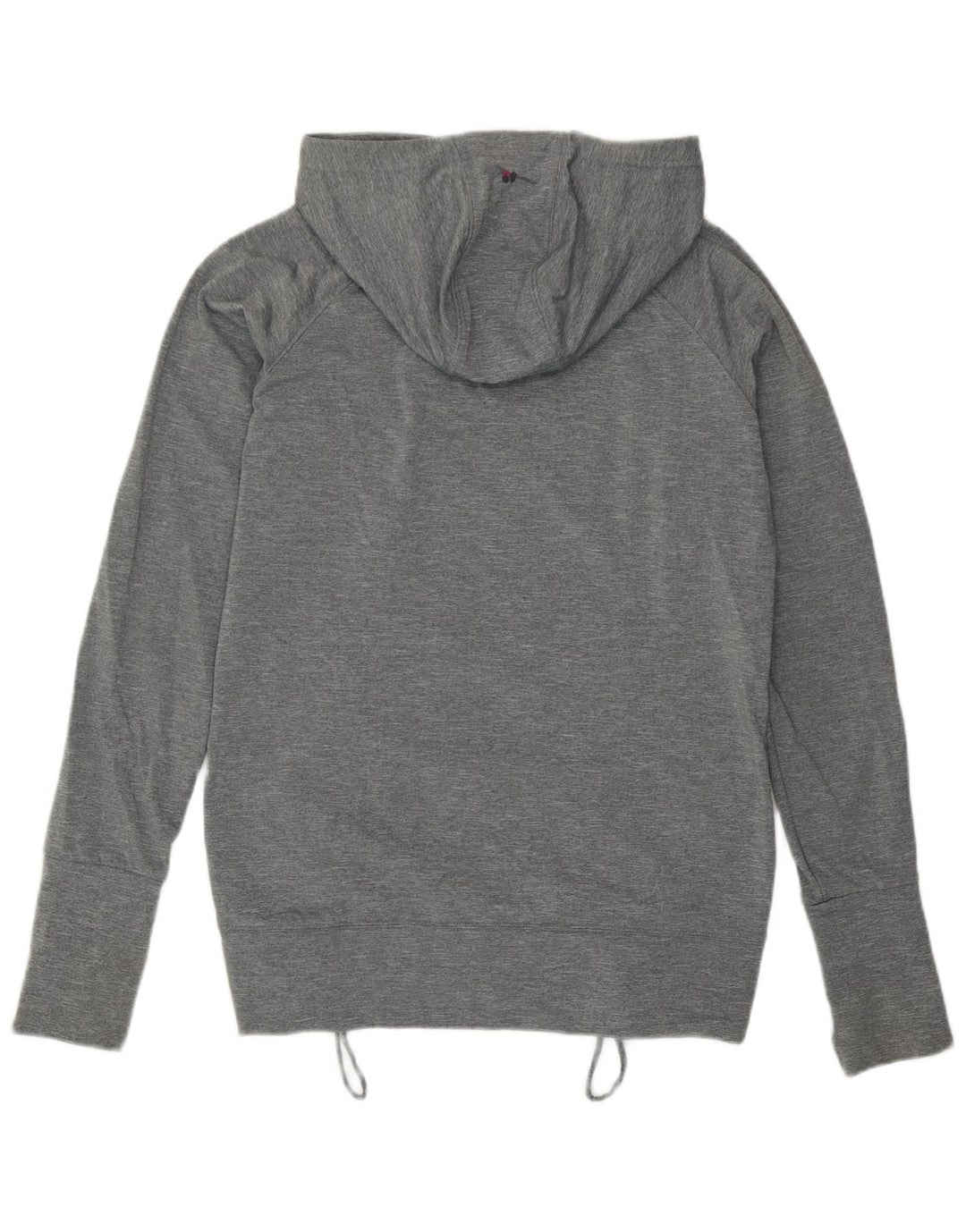 Sweaty Betty Womens Hoodie Jumper UK 14 Medium Grey Flecked Polyester