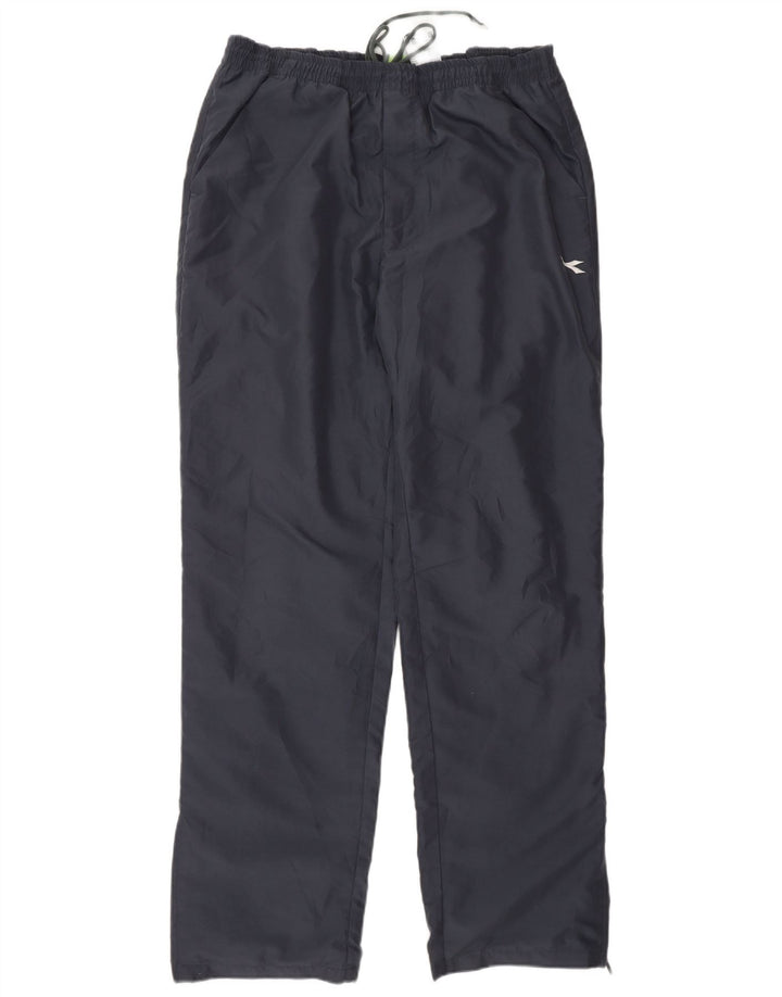 Diadora Mens Waterproof Trousers Large  Navy Blue Polyester