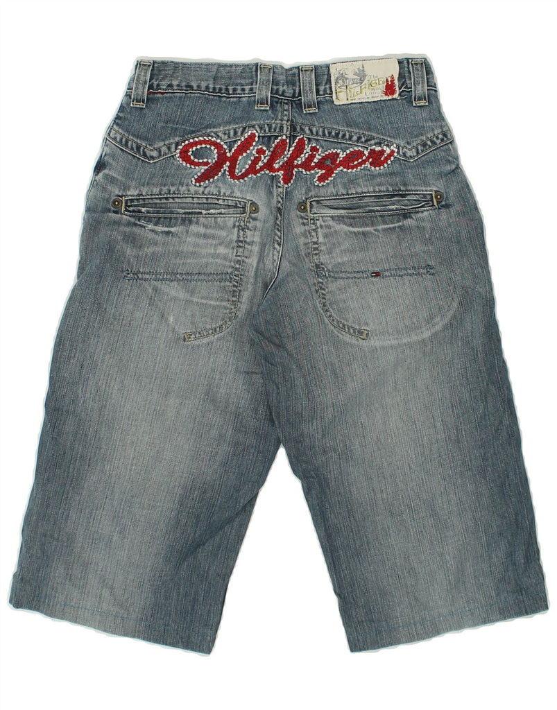 TOMMY HILFIGER Boys Denim Shorts 9-10 Years W25  Blue Cotton | Vintage Tommy Hilfiger | Thrift | Second-Hand Tommy Hilfiger | Used Clothing | Messina Hembry 