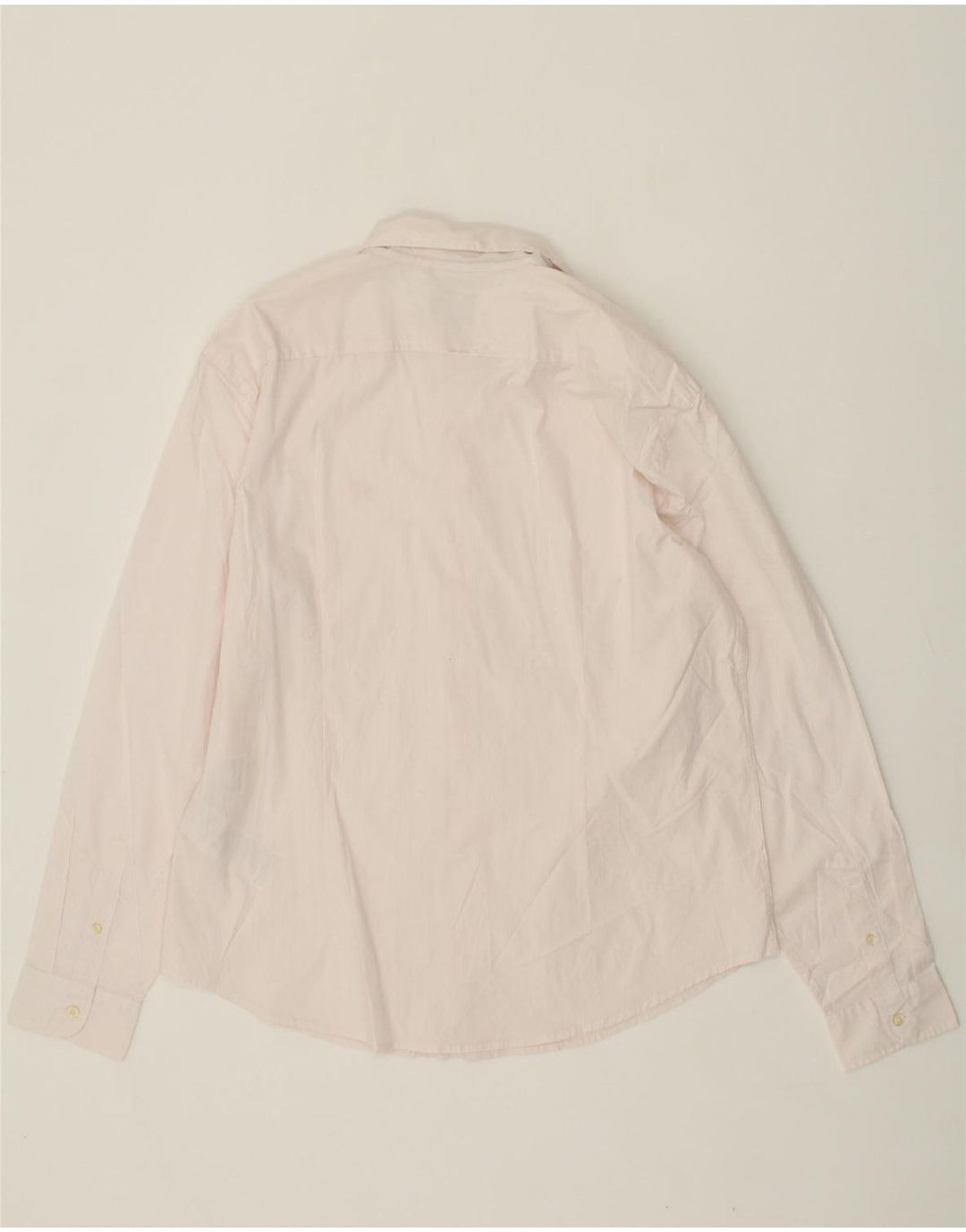 DOCKERS Mens Slim Shirt XL Pink Pinstripe Cotton Vintage Dockers and Second-Hand Dockers from Messina Hembry 