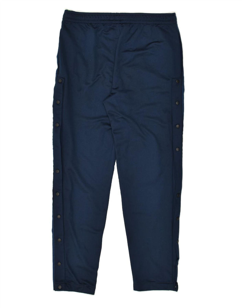 LOTTO Boys Tracksuit Trousers 13-14 Years 2XL Navy Blue Polyester | Vintage Lotto | Thrift | Second-Hand Lotto | Used Clothing | Messina Hembry 