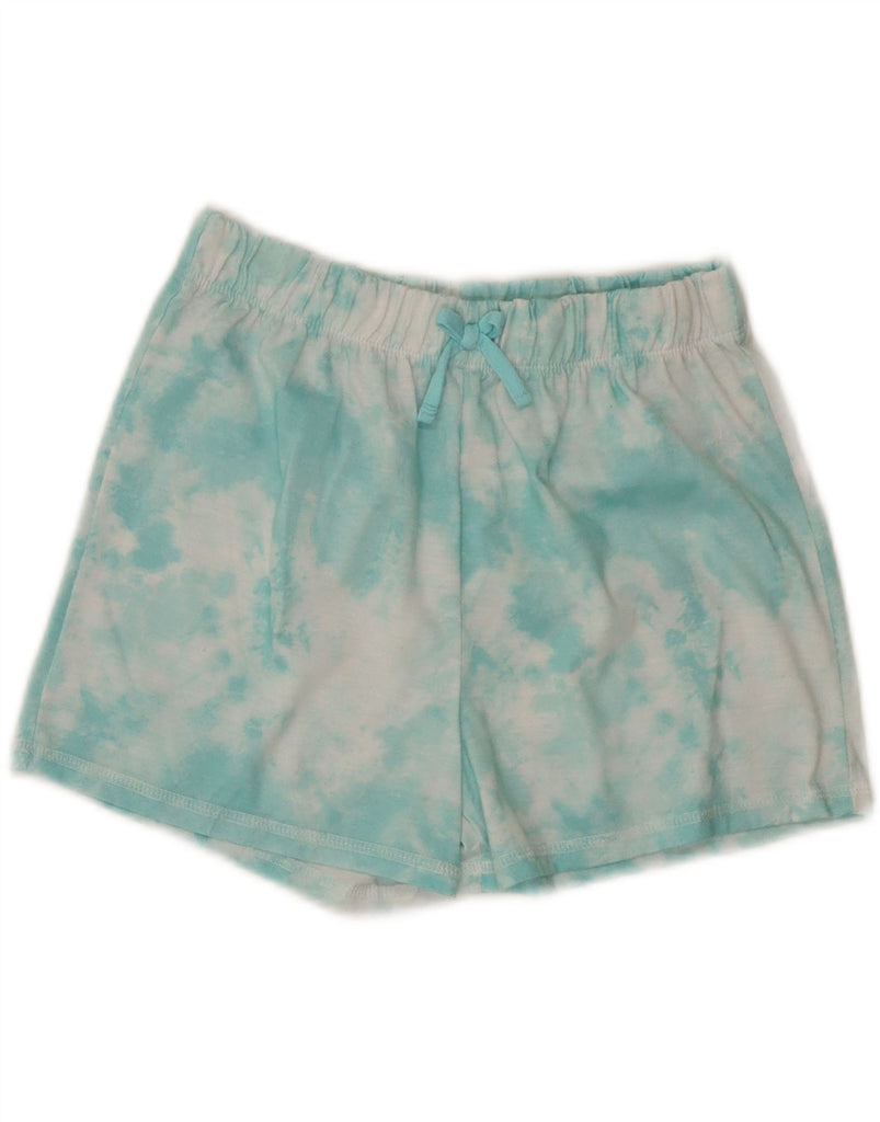 EDDIE BAUER Girls Sport Shorts 12-13 Years Large Blue Tie Dye Vintage Eddie Bauer and Second-Hand Eddie Bauer from Messina Hembry 
