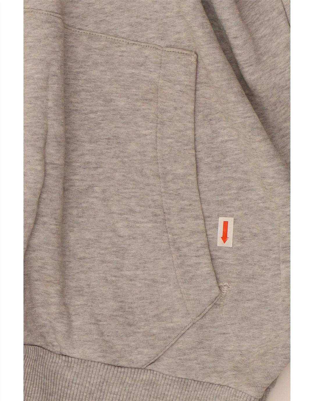 Calvin Klein Jeans Mens Graphic Hoodie Jumper Medium Grey Colourblock