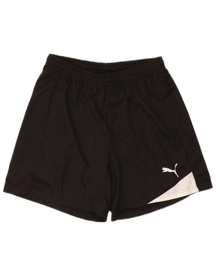 Puma Mens Sport Shorts Large  Black Colourblock Polyester