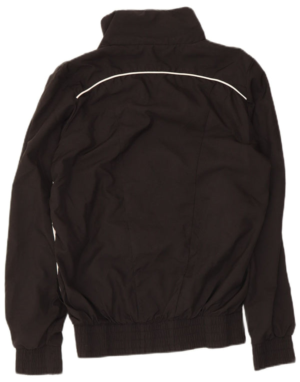 Puma Womens Tracksuit Top Jacket UK 10 Small  Black Polyester
