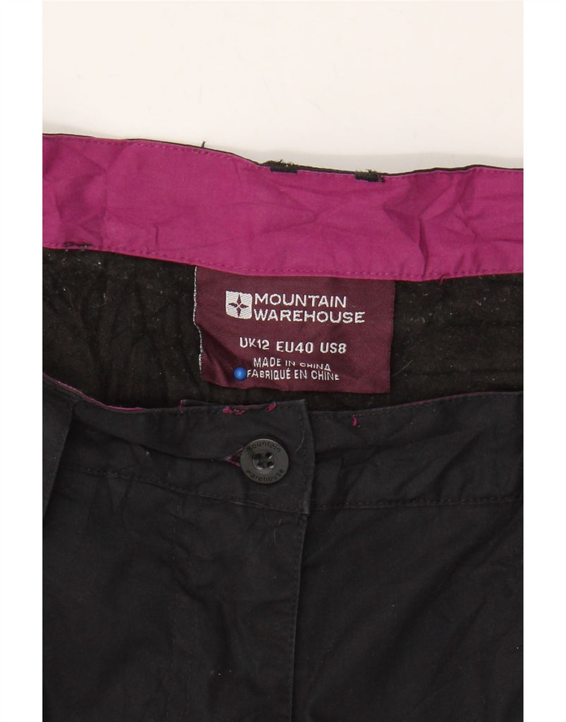 MOUNTAIN WAREHOUSE Womens Cargo Trousers UK 12 Medium W30 L30 Black Vintage Mountain Warehouse and Second-Hand Mountain Warehouse from Messina Hembry 