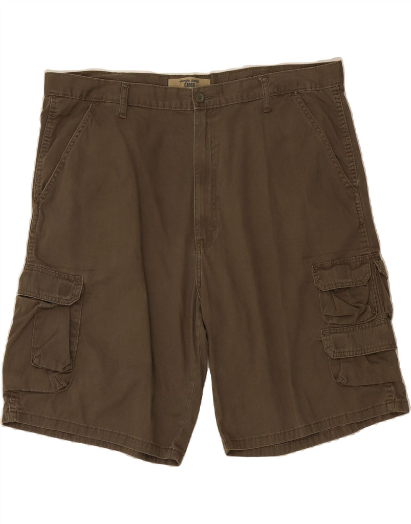 WRANGLER Mens Cargo Shorts W40 XL Brown Cotton Vintage Wrangler and Second-Hand Wrangler from Messina Hembry 