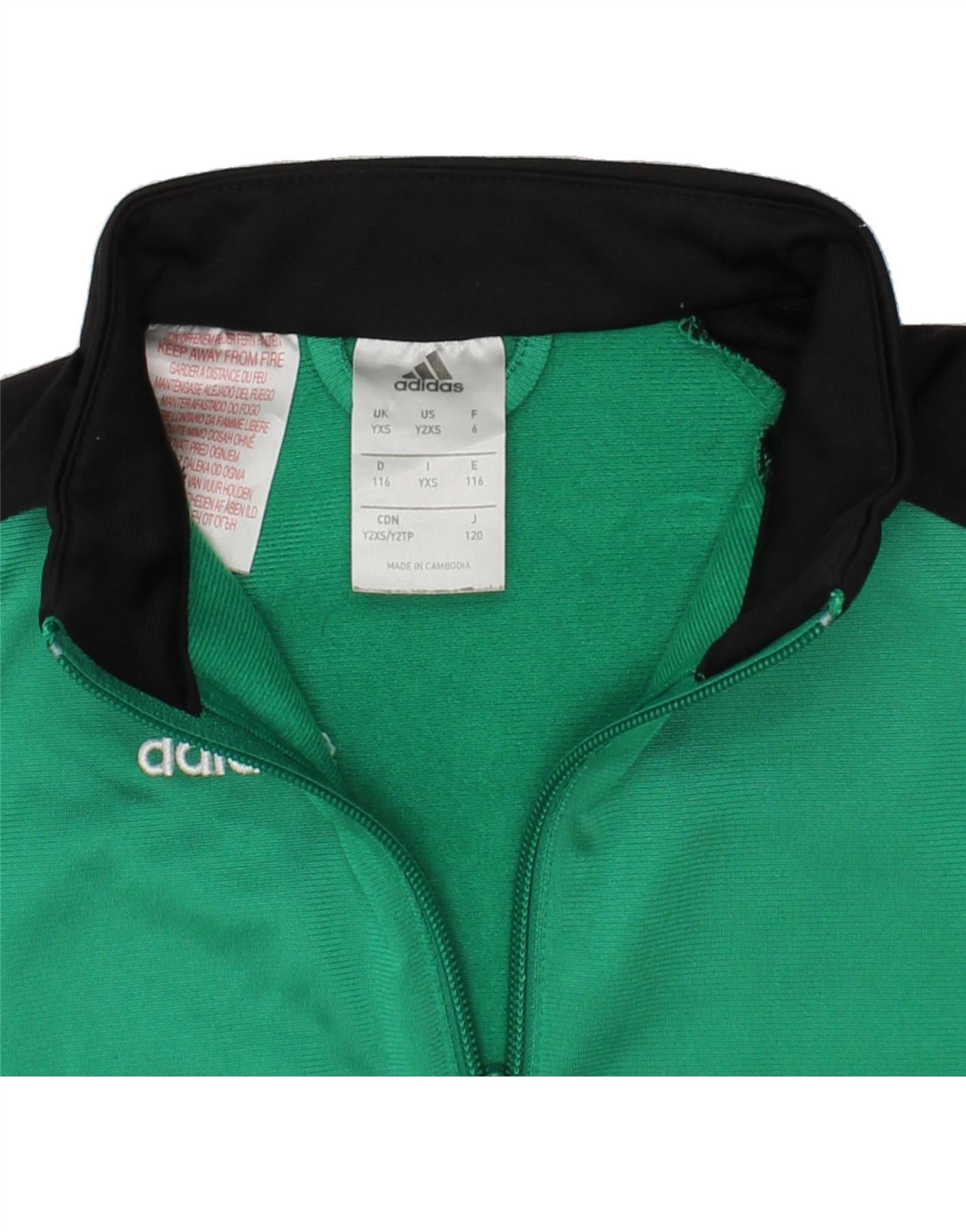 Giacca tuta adidas shops verde