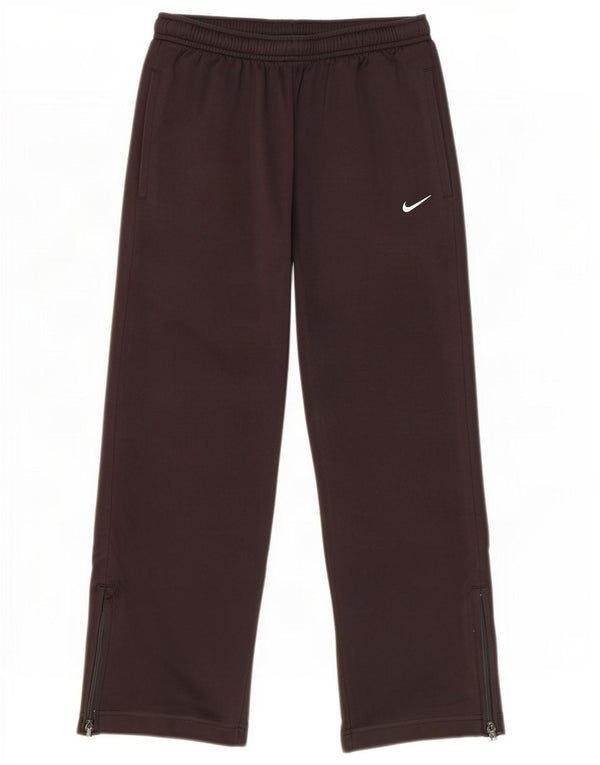 Nike Boys Tracksuit Trousers 10-11 Years Medium Black Polyester