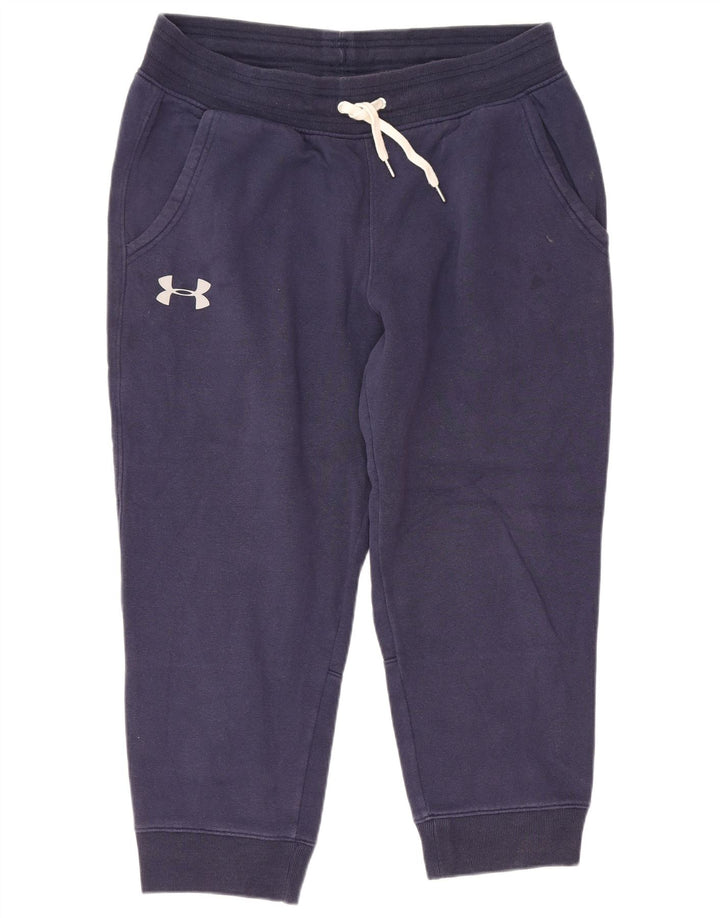 Under Armour Mens Capri Graphic Tracksuit Trousers Joggers Medium Navy Blue