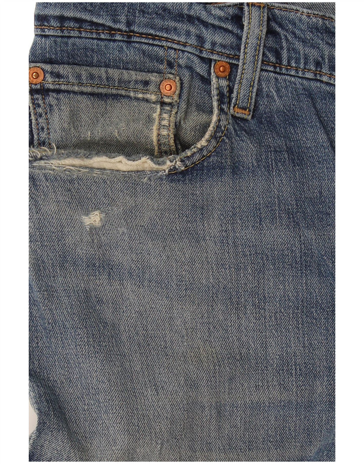 Levi's Mens 512 Slim Tapered Jeans W32 L30 Blue Cotton
