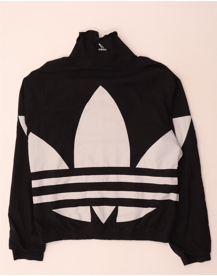 Adidas Mens Graphic Full Tracksuit Medium  Black Polyester