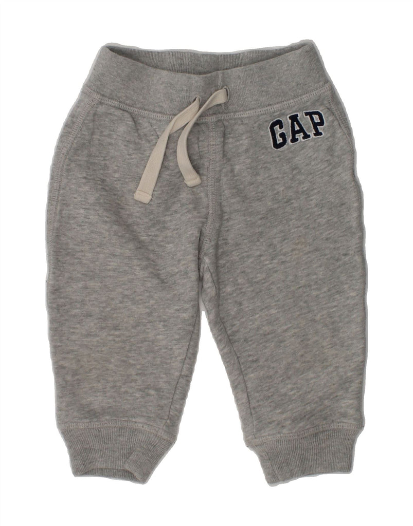 GAP Baby Boys Joggers Trousers 12-18 Months Grey Cotton | Vintage Gap | Thrift | Second-Hand Gap | Used Clothing | Messina Hembry 