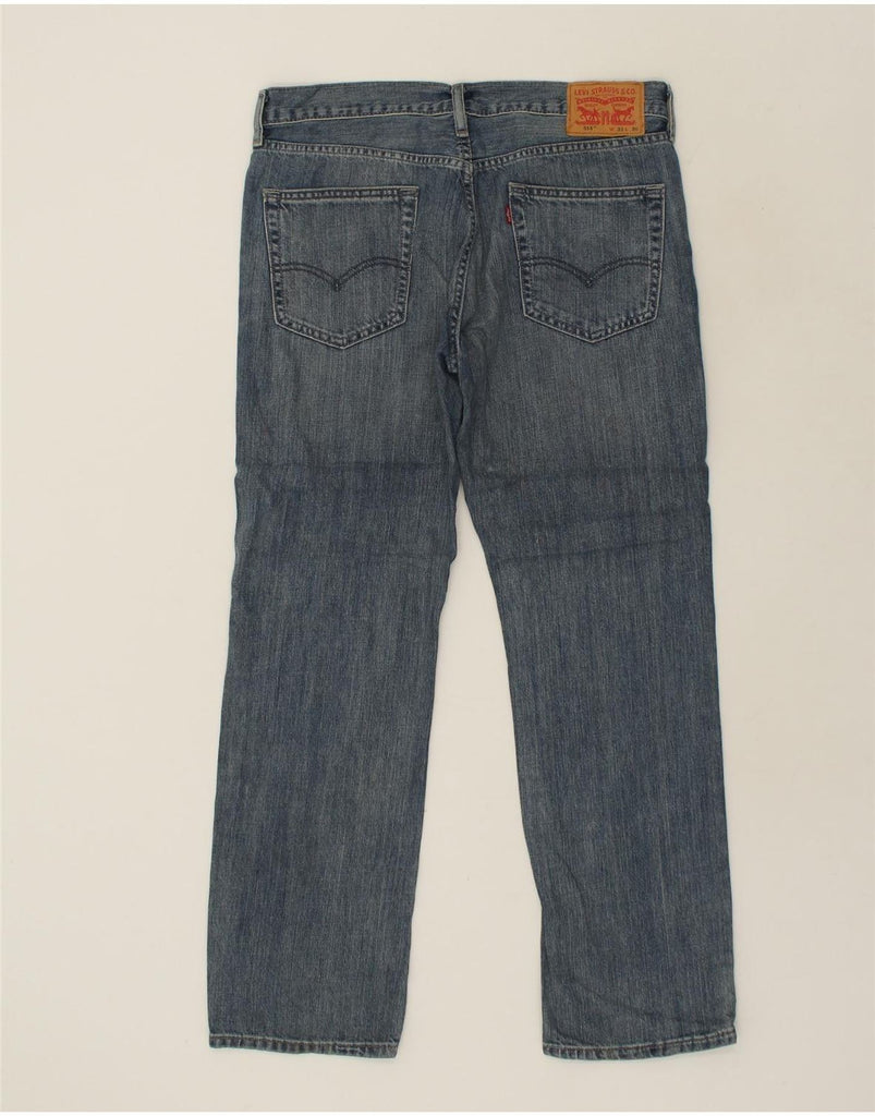 LEVI'S Mens 514 Straight Jeans W33 L30  Blue Cotton | Vintage Levi's | Thrift | Second-Hand Levi's | Used Clothing | Messina Hembry 