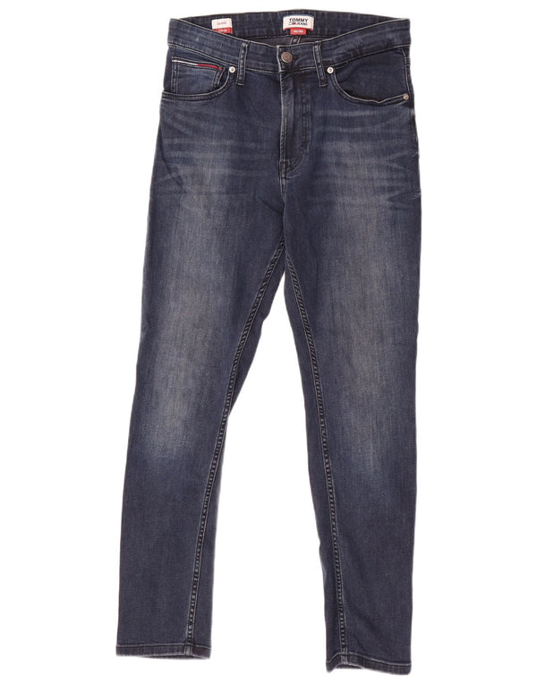 Tommy Hilfiger Mens Simon Skinny Jeans W30 L30 Navy Blue Cotton