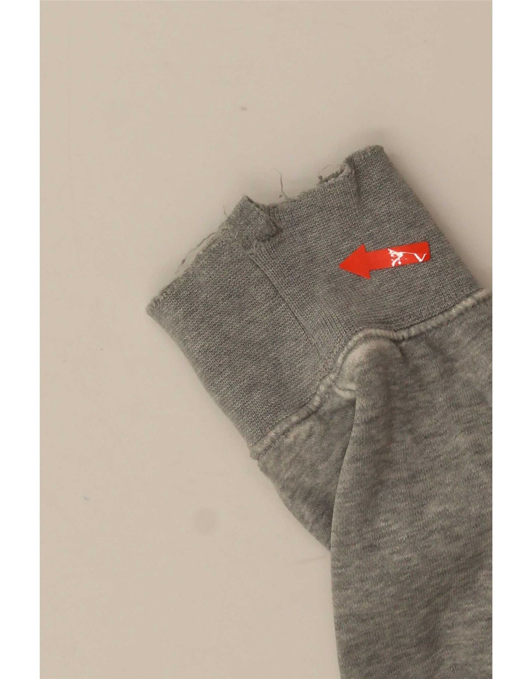 Nike Mens Sweatshirt Jumper Medium Grey Flecked Cotton