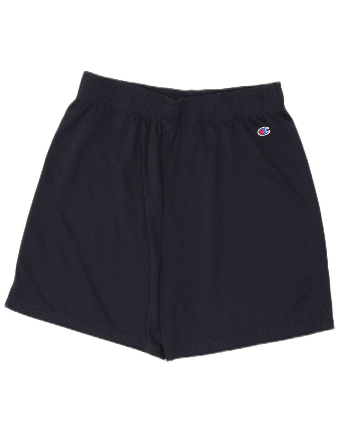 Champion Mens Sport Shorts Large  Navy Blue Polyester