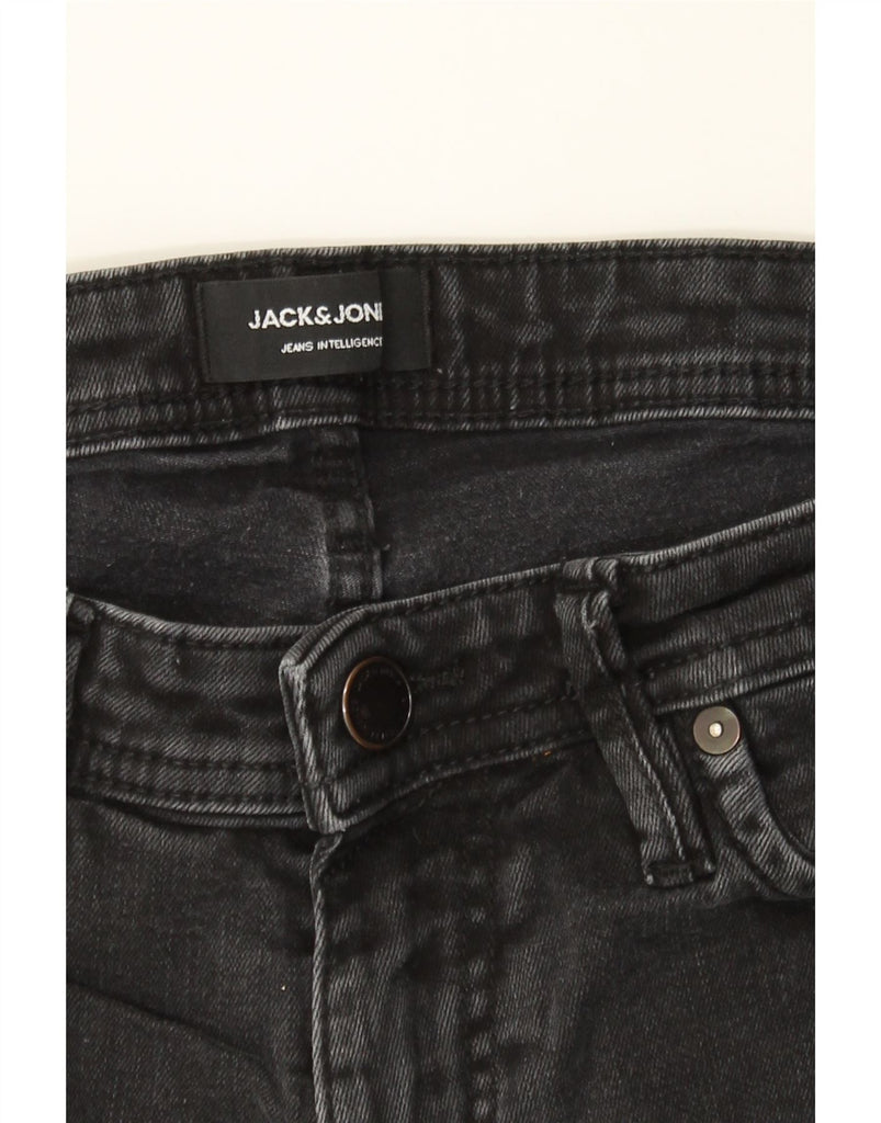 JACK & JONES Mens GLENN Slim Jeans W32 L27 Grey Cotton Vintage Jack & Jones and Second-Hand Jack & Jones from Messina Hembry 