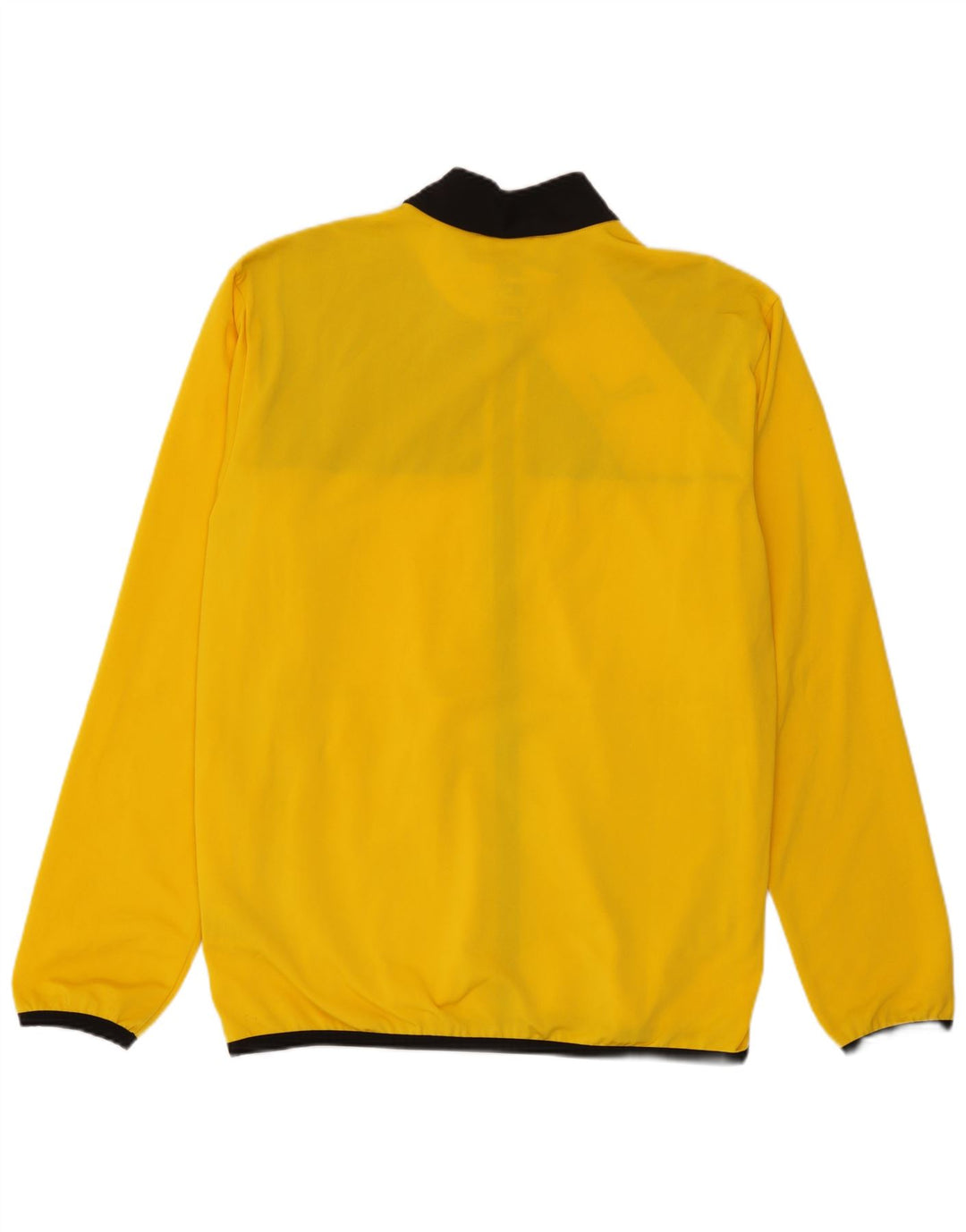 Puma Mens Tracksuit Top Jacket Medium Yellow Colourblock Polyester