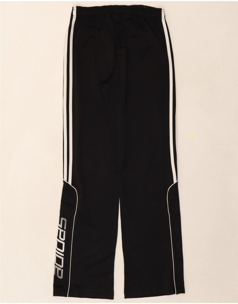 ADIDAS Girls Graphic Tracksuit Trousers 15-16 Years  Black Polyester Vintage Adidas and Second-Hand Adidas from Messina Hembry 